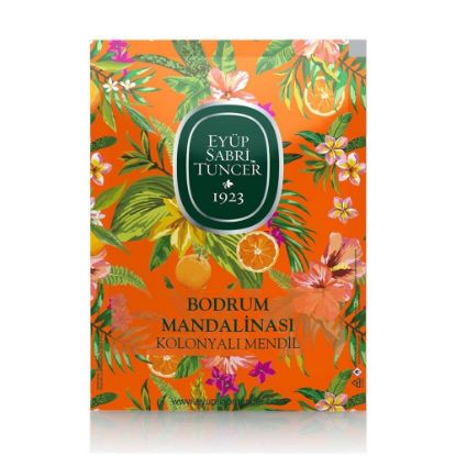 Eyüp Sabri Tuncer 150li Mendil Bodrum Mandalinası Kolonyalı  (9,3 x 12,5) Doypack resmi
