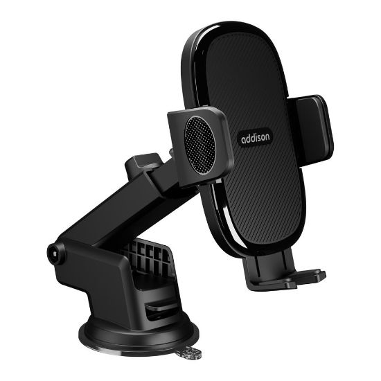 Addison ADS-136 Universal Ayarlanabilir Siyah Araç Telefon Tutucu resmi