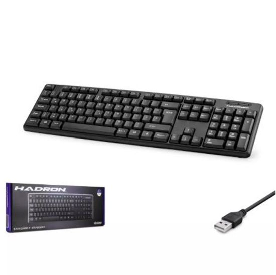 Hadron Hdx2503 Kablolu Numerik Klavye Siyah resmi