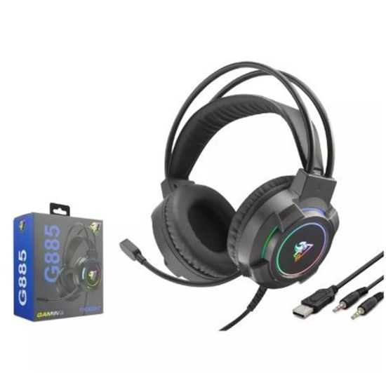 Hadron G885 Gaming Kulaklık 2*3.5Mm + Usb Siyah resmi