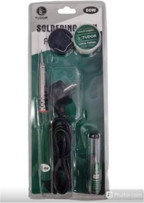 TUDOR SOLDERING IRON KALEM HAVYA SETİ 60W  HB-S026 resmi