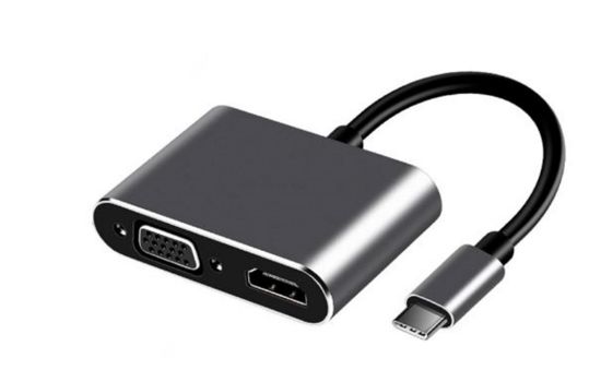 FRISBY FA-7678C Type-c - HDMI+VGA 4Kx2K Adaptör resmi