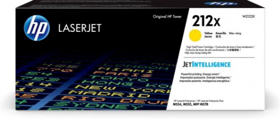 Hp 212X Yellow Yüksek Kapasite Toner W2122X resmi