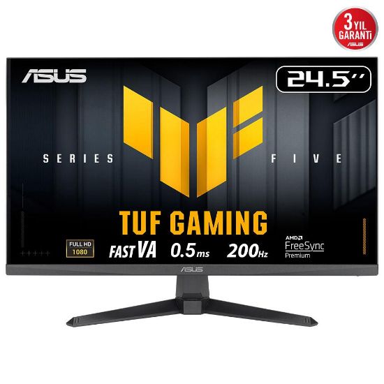 Asus 24.5" Tuf Gaming VG257Q5A 200Hz 0.5ms Full Hd Freesync Fast IPS Gaming Monitör resmi