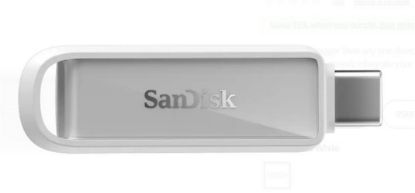 Sandisk SDIXS0N-128G-GN6NE 128GB Phone Drive with USB-C-128GB (Arctic White) Flash Bellek resmi