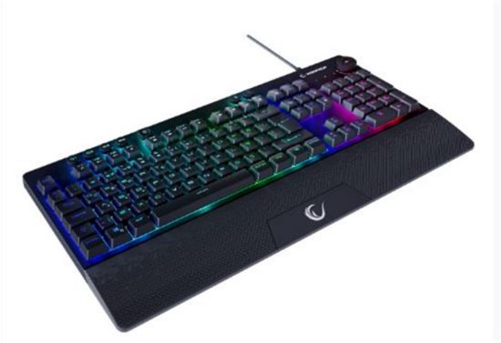 Rampage KB-GX65 SIMULA Siyah USB RGB Aydınlatmalı 4 Makro Tuşlu Bilek Destekli  Oyuncu Klavyesi resmi