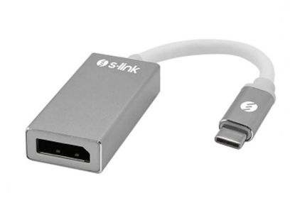 S-link SL-USB-C74 USB3.1 Type C to DISPLAY PORT Çevirici resmi