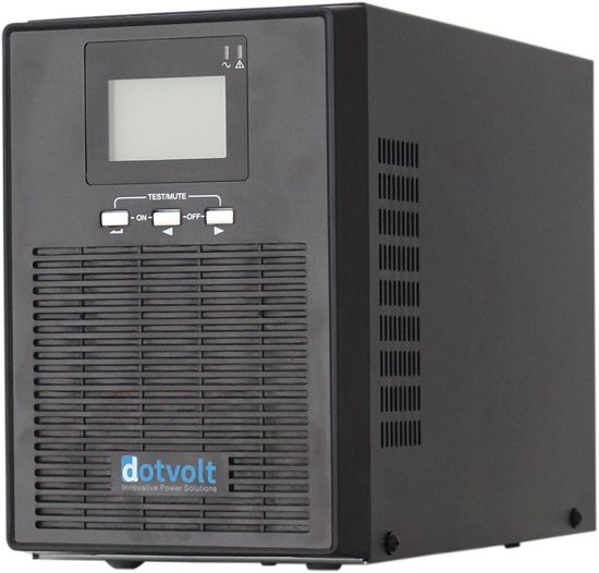 DOTVOLT VOLT MN PLUS 1 KVA 1/1 ONLINE UPS-2 X 12V 9AH PF;1 resmi