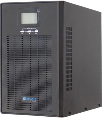 DOTVOLT VOLT MN PLUS 3 KVA 1/1 ONLINE UPS-6 X 12V 9AH PF;1 resmi