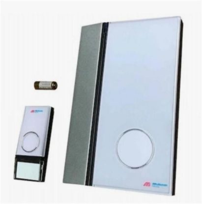 Mutlusan WA-628 KAPI ZİLİ (32 MELODİ) BEYAZ Kablosuz 100mt resmi