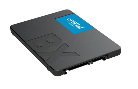 Crucial 240Gb CT240BX500SSD1 Bx500 2.5" Sata3 540/500 3Dnand Siyah Ssd Disk resmi