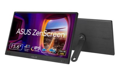 Asus 15.6" ZenScreen MB166CR 15.6 IPS 1920x1080 5ms USB-C Mat Ekran Taşınabilir USB Monitör resmi
