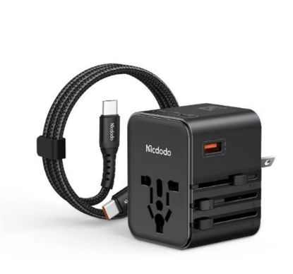 MCDODO CP-3260 25W Evrensel Seyahat Adaptör Type-C To Type-C kablo dahili resmi