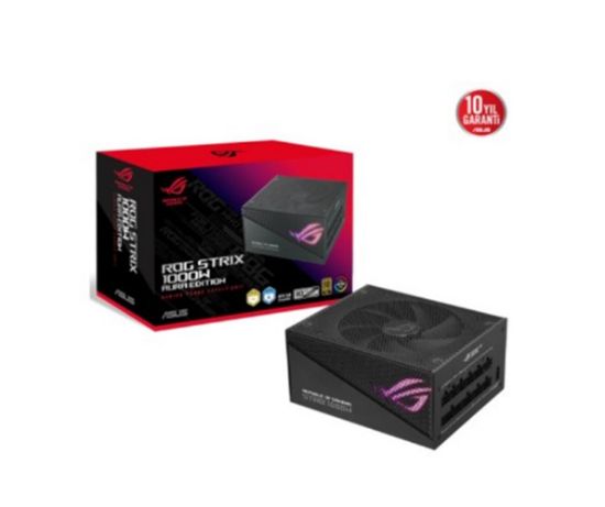 ASUS Rog Strix 1000G Aura 80+ Gold 1000W Modüler ATX 3.0 Uyumlu PCI-E 5.0 1 Güç Kaynağı resmi