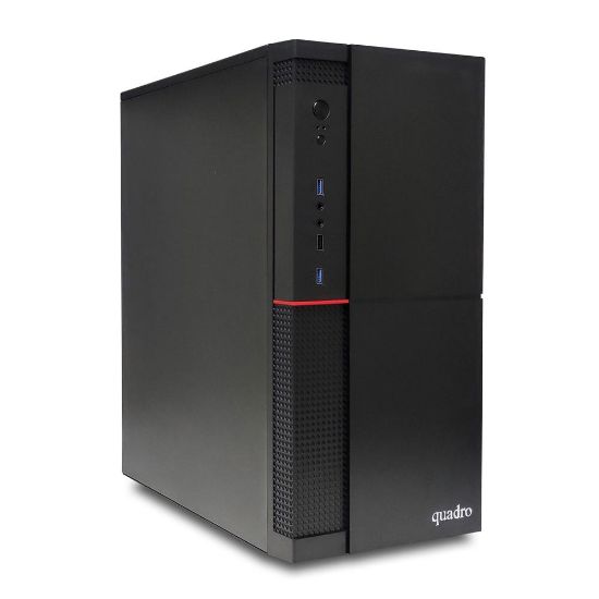 Quadro Solid Rha-125165 Ci5 12500 2.5Ghz 16gb 512gb ONB VGA Freedos Masaüstü Bilgisayar **DVD YOK** resmi