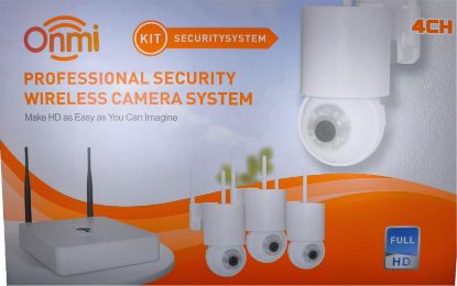 Apronx DS440 4 Kanal Nvr + 3Mp 4 Kamera Full Color Mik. PTZ Wifi Set resmi