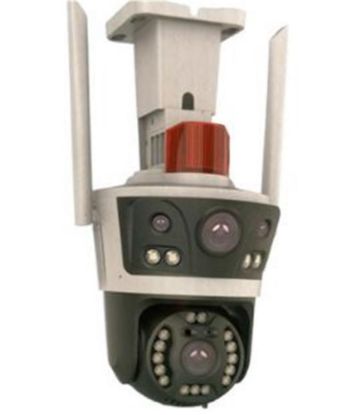 Apronx APX-WP233 6Mp 3.6mm 2*2.8mm Üç Kamera 39 Led Wifi PTZ  resmi