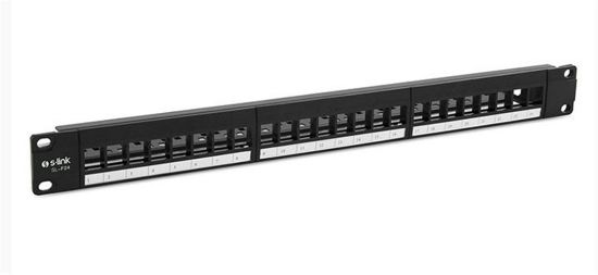 S-link SL-F24 24 Lü Jaksız Patch Panel resmi