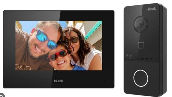 Hilook VI-K43P IP İnterkom Seti (VI-V400W × 1, VI-H460W × 1, PSU × 2) resmi