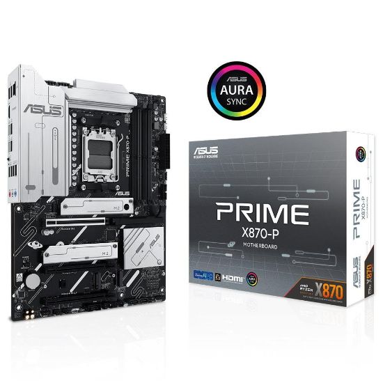 Asus Prime X870-P 8000MHz(OC) DDR5 Soket AM5 M.2 HDMI ATX Anakart resmi