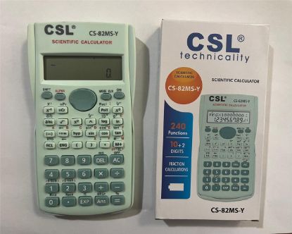 CSL CS-82MS-Y Yeşil Fonksiyonel Hesap Makinesi resmi