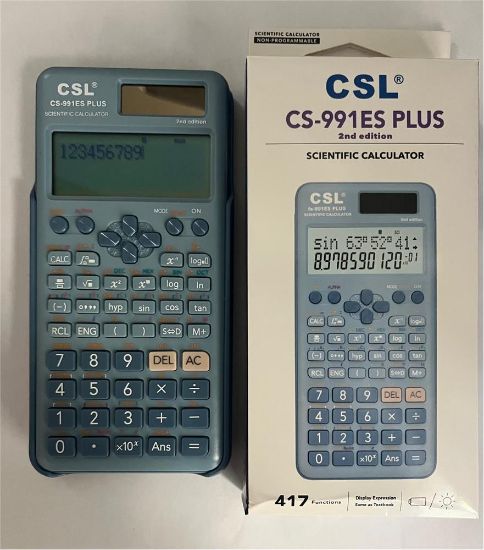 CSL CS-991ES PLUS-BLUE Mavi Fonksiyonel Hesap Makinesi resmi