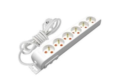 Mutlusan Rı-Tech 6lı 3Mt  Ups 001 175 630002 03 00 Topraklı Grup Priz resmi