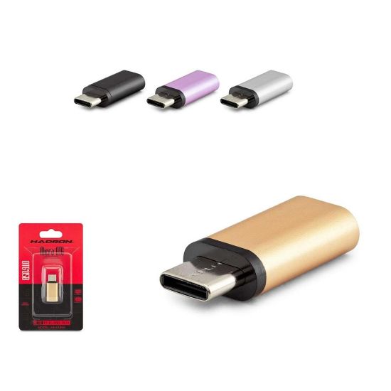 Hadron Hdx5053 Type-C To Lightning F Çevirici Çok Renkli resmi