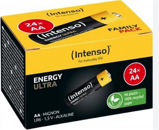 İntenso PBIN-562 LR6 AA Boy Ultra Alkalin Kalem Pil  24lü Paket  resmi