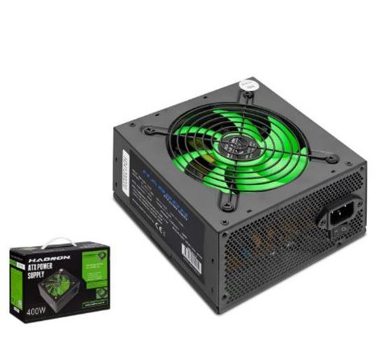 Hadron Hd411 Power Supply 400W Kutulu Siyah resmi