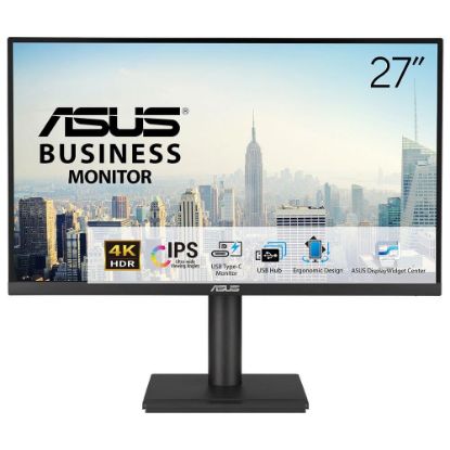 Asus 27" VA27UCPS 60Hz 5ms 4K UHD Adaptive Sync IPS Kurumsal Pivot Monitör resmi