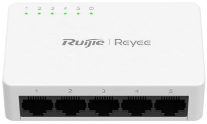 Ruijie Reyee RG-ES05G-L 5 Portlu 10/100/1000 Gigabit Tak Çal Tak Çalıştır Switch Plastik Kasa resmi