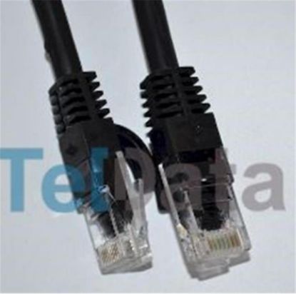 Teldata TLD-3000S Cat6 30MT Siyah Utp Patch Kablo resmi