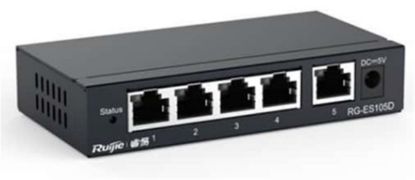 Ruijie-Reyee RG-ES105D 5-Port 10/100 Mbps Switch Metal Kasa resmi