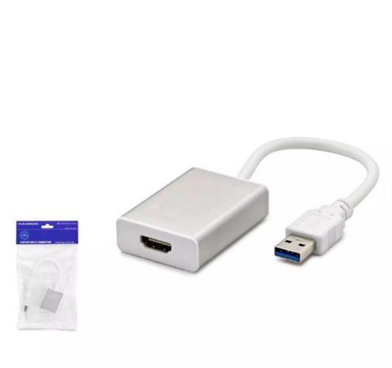 Hadron Hdx1287 Usb3.0 To Hdmi F Çevirici 1920X1080P 50/60Hz Beyaz resmi