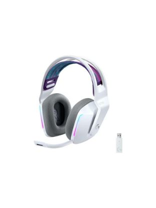 Logitech 981-000883 G733 Beyaz 7.1 Surround RGB Mikrofonlu LightSpeed Kablosuz Gaming Kulaklık resmi