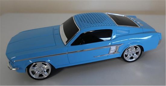 EVERTON RT-1953  Mavi (Blue) Arabalı  Bluetooth Fm/Usb/Tf/Aux Şarjlı Nostaljik Radyo resmi