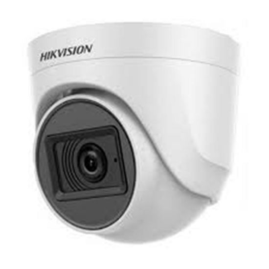 Hikvision DS-2CE76G0T-LPFS 2Mp 1080P 2.8mm Sabit Lens Ir Sesli Dome Kamera resmi