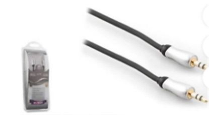 Hytech Hy-P510, Stereo Ses Kablosu, 5 Mt, Siyah resmi