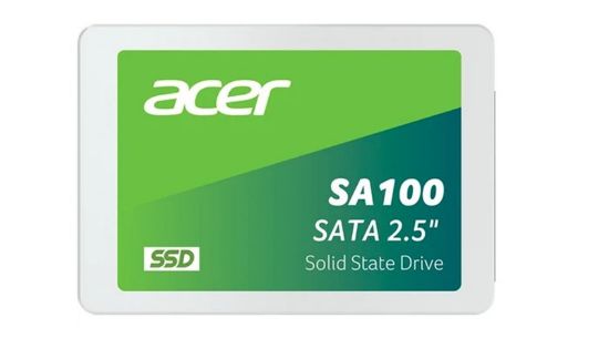 Acer SA100 120gb 2.5" SSD Harddisk 560/500MB/s resmi