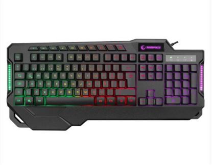 Rampage KB-R46 CARISMA USB Rainbow Aydınlatmalı Q Gaming Oyuncu Klavye resmi