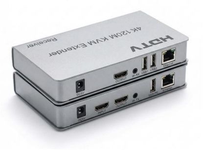 Enkado EKD-HE120KVM 4K 120 Metre HDMI USB KVM Extender resmi