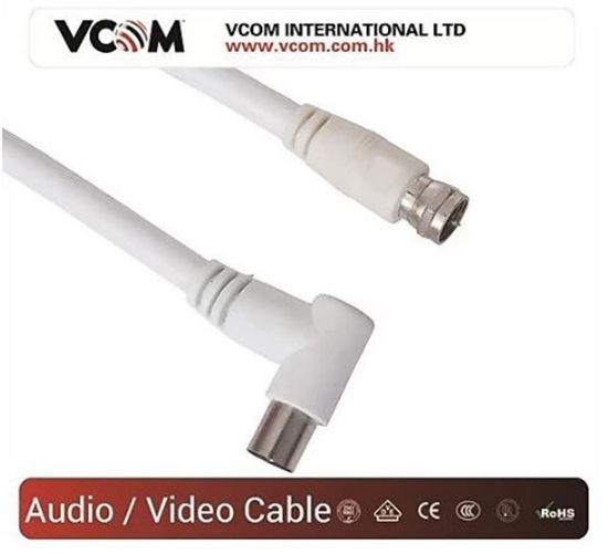 Vcom CV612 10mt Analog Tv RG6 Uydu Kablo  resmi