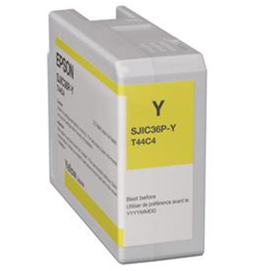 Epson TM-C6500 Yellow Sarı Mürekkep Kartuş C13T44C440 resmi