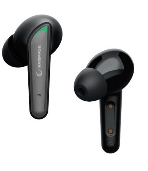 Rampage RM-TWS01G VIPER Siyah Mobile+PC Uyumlu Bluetooth TWS Gaming Oyuncu Mikrofonlu Kulaklık resmi
