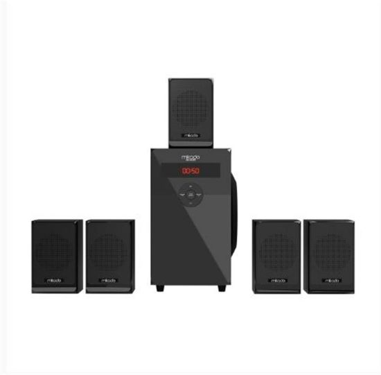 Mikado MD-582BT 5+1 110W Siyah Usb+SD+FM Destekli Multimedia Bluetooth Speakerr resmi