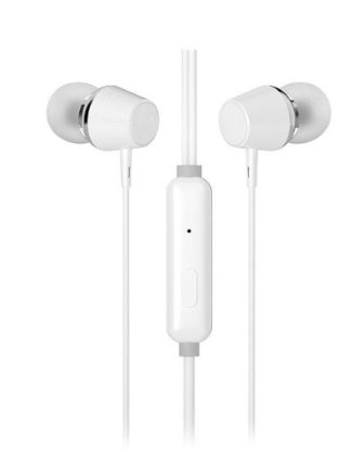 Hp DHE-7000-WT Kablolu Kulakiçi 3.5mm Jack Mikrofonlu Beyaz Kulaklık resmi