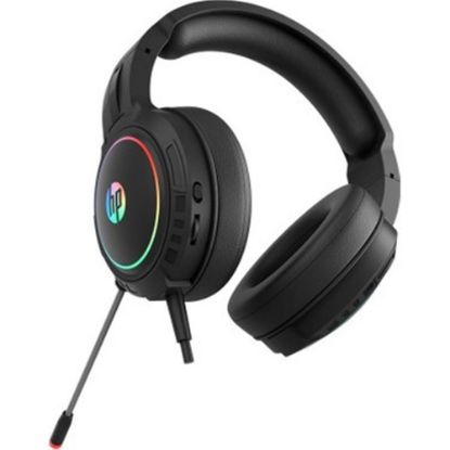Hp DHE-8006 Mikrofonlu Ses Kontrollü Gaming USB Siyah Başüstü Kulaklık resmi