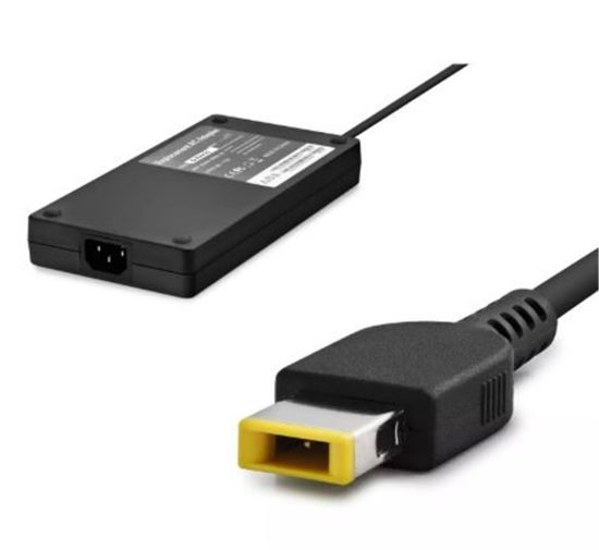 Hadron GXHH6 LENOVO / IBM Uyumlu 20V 11.5A 230W Laptop Adaptörü (Usb Tip Sarı Kare Uç) Siyah resmi