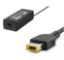 Hadron HD8862 LENOVO / IBM Uyumlu 20V 6.75A 135W Laptop Adaptörü (Usb Tip Sarı Kare Uç) Siyah resmi